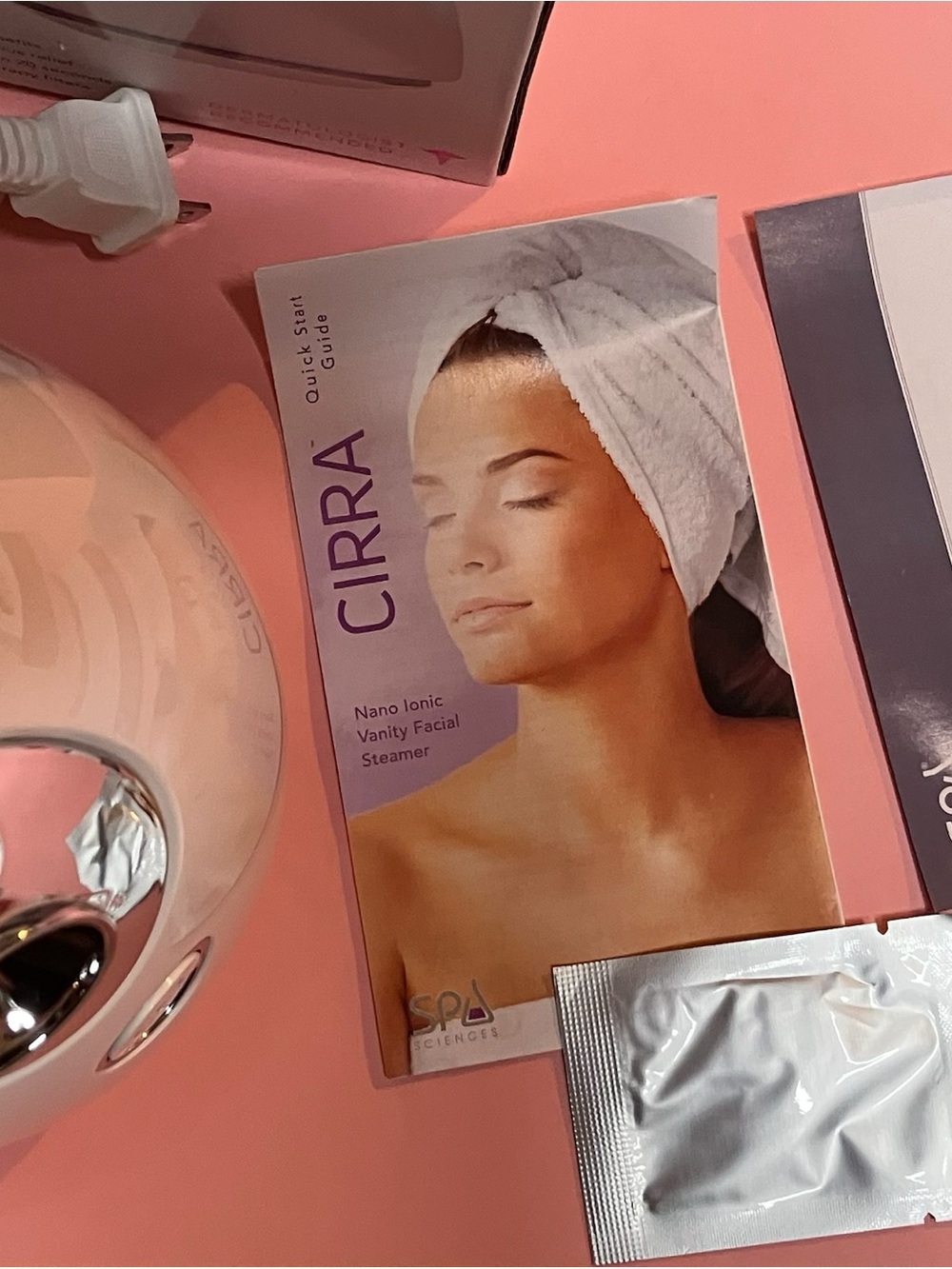 Spa Sciences CIRRA Nano Ionic Vanity Facial Steamer - Picture 4 of 6